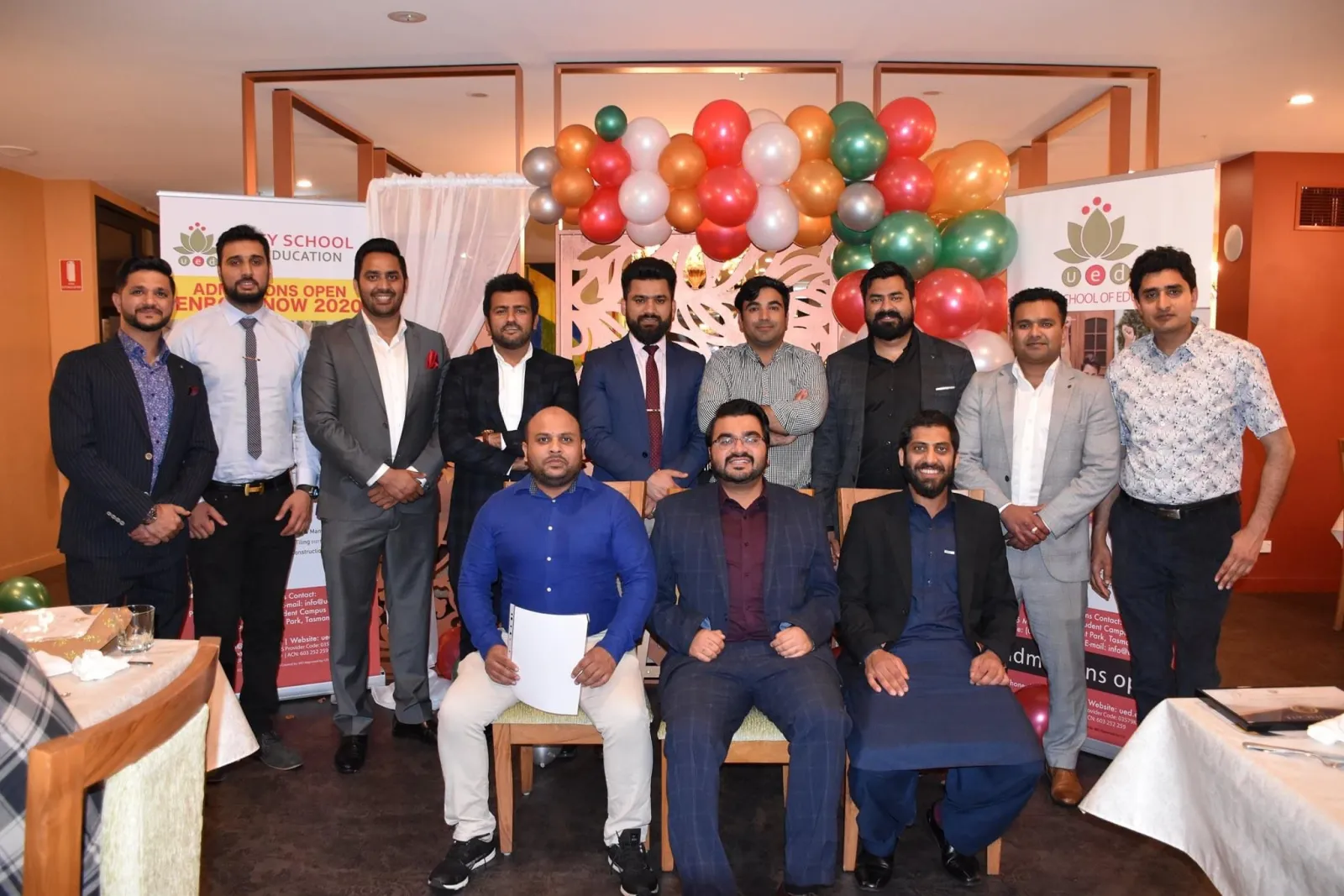 Unity School of Education students and staff